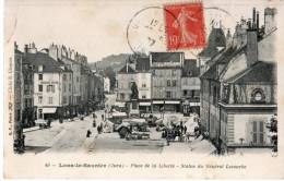 39.....JURA....LONS LE SAUNIER......PLACE DE LA LIBERTE..........ECR IT E...‹(•¿• )› - Lons Le Saunier