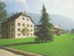 SUISSE - MARTIGNY - Place Et Musée Du Manoir. - Martigny