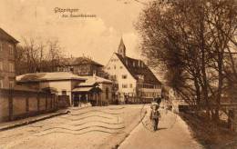 Am Sauerbrunnen Goppingen 1905 Postcard - Goeppingen