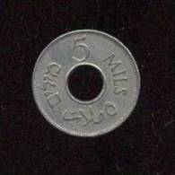 Palestine (Israël)  -  5 Mils -  1935 -  Cuivre Nickel  -   TTB - Israël