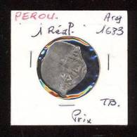 Pérou Espagnol  -  1 Réal -  1683 -  Argent -   TB - Perú