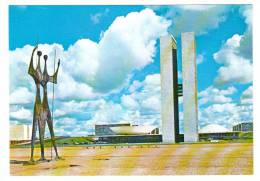 Brasil Brazil Brésil - Brasilia - Edificio Do Congresso - Candango - VG Condition - État TB - Brasilia