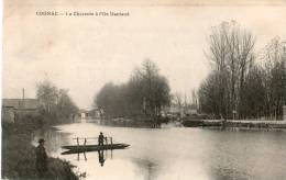 16....CHARENTE.COGNAC.... LA CHARENTE A L ILE DANIAUD..........EC R IT E...‹(•¿• )› - Cognac