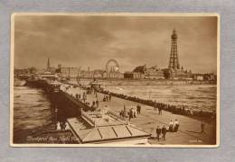 34407      Regno  Unito,  Blackpool  From  North Pier,  VG  1914 - Blackpool