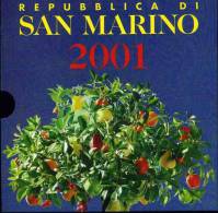 San Marin Marino Coffret Officiel BU 10 à 5000 Lire 1996 17 Siècles De Paix Argent KM MS61 - San Marino