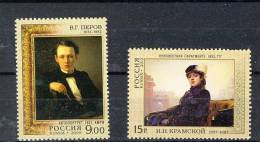 N7095+96 - Russie 2009 - LA Jolie SERIE  Complète Neuve** De 2 TIMBRES  N° 7095 + 7096 (YT) -- ART : Peinture : Tableaux - Unused Stamps
