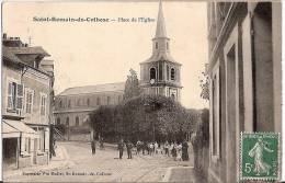 CPA Saint Romain De Colbosc Place De L´ Eglise Veuve Mollet 76 Seine Maritime St - Saint Romain De Colbosc