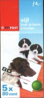 Olanda Pays-Bas Nederland 1999  Carnet Cani Dogs 5v  ** MNH - Markenheftchen Und Rollen