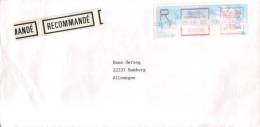 Frankreich / France - Einschreiben / Registered Letter (d059) - Storia Postale