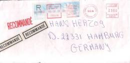 Frankreich / France - Einschreiben / Registered Letter (d063) - Storia Postale