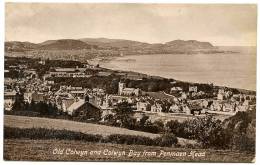 OLD COLWYN AND COLWYN BAY FROM PENMAEN HEAD - Caernarvonshire