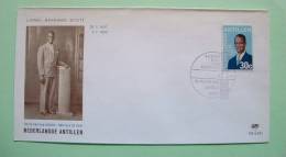 Netherlands Antilles 1974 FDC Cover - Lionel Bernard Scott - Architect And Statesman - Antillen