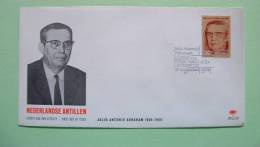 Netherlands Antilles 1976 FDC Cover - Julio Antonio Abraham - Democratic Party - Antilles