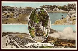 Cpa  Du Pays De Galles  Barry Island  Multi Vues (2)         SAB22 - Glamorgan