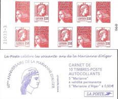 CARNET 1512, Mixte "soixante Ans De La Marianne D'Alger" Nappe 3. Bas Prix, à Saisir. - Zonder Classificatie