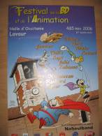 Affiche JANVIER Michel Festival BD Lavaur 2006 - Plakate & Offsets