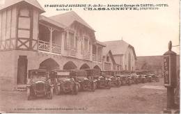 63 - ST GERVAIS D'AUVERGNE,  GARAGE HÔTEL CHASSAGNETTE (AUTOS) - Saint Gervais D'Auvergne