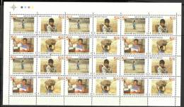 INDIA, 2006, Stop Child Labour,  6 Setst Of 4, Full Sheet  Tfc Lights Top LeftMNH, (**) - Unused Stamps