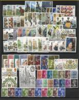 GREAT BRITAIN, LITTLE COLLECTION MODERN, FACE £12.50, MNH -postpaid - Collections