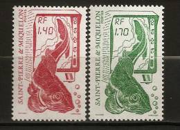 SPM - Saint Pierre Et Miquelon 502 Et 503  ** Neuf Sans Charnière - Unused Stamps