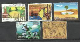 INDIA, 2006, Famous Indian Events, Collection Of 5 Mint Stamps, MNH, (**) - Nuevos