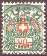 Heimat SH BUCH 1931-08-13 Voll-Stempel Auf Portofreiheit Zu#13A Gr#844 Rettungsanstalt Friedeck - Franchise