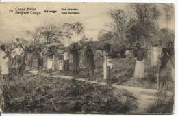 Belgisch Congo Belge CP Vue 20 Entier 5c C.Thysville 1914 Pt Def.bas  AP313 - Interi Postali