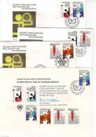 026ce: UNO Wien, Genf, NY Int. Year Of Disabled Persons+ 3 Memory Sheets (2 Scans) - Handicap