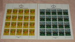 Liechtenstein Bogen   Michel Nr:  764 -65  ** Postfrisch MNH   #B398 - Blocs & Feuillets