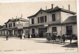 Chaumont  52     La Gare  Extérieure Attelage  Calèche - Chaumont