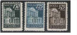 1768-SELLOS FISCALES  BARCELONA LOCALES BOLSA REVENUE - Barcelona