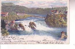 Gruss Aus A Colori Di RHEINFALL (Svizzera) - Autres & Non Classés