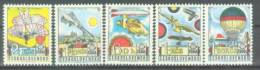 CSR 1977-2396-400 CZECHOSLOVAKAI, 5v, MNH - Unused Stamps