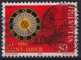 1984 Switzerland - Saint Imier - CLOCK - USED - Clocks