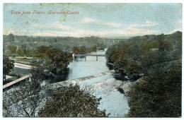 BARNARD CASTLE : VIEW FROM TOWER / POSTMARK - WORKINGTON (DUPLEX) / ADDRESS - CARLISLE, MARKET PLACE - Other & Unclassified