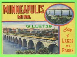 BOOK - MINNEAPOLIS, MINN.- STORY OF THE CITY AROUND 1950 - 32 PAGES - 17 COLOR PICTURES - DIMENSION 17 X 12 Cm - - América Del Norte