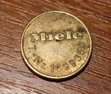 Monnaie De Nécessité Jeton De Laverie " Miele " Lavoir - Firma's