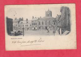 CPA Précurseur - ALNWICK - Market Place - 1903 - Andere & Zonder Classificatie