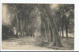 CPA 34 : SAINT PONS - Promenade Du Foiral ( 1905 ) - Saint-Pons-de-Thomières