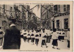 Chaumont  52     Grand Pardon  1934 Départ De La Procession Solennelle - Chaumont