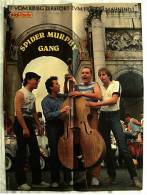 Poster Musik-Gruppe  Spider Murphy Gang  -  Rückseitig CONAN - Ca. 41 X 56 Cm  -  Von Pop Rocky Ca. 1982 - Manifesti & Poster