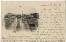 Chaumont  52     La Gare  Intérieure ( 19/08/1900) - Chaumont