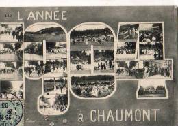 Chaumont  52   L'année 1904  Multivues - Chaumont