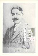 PORTUGAL CARTE  MAXIMUM   YVERT NUM.  1443JOAO PINHEIROS CHAGAS - Maximum Cards & Covers