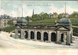 (880) Very OLD UK Postcard  - Carte Tres Ancienne Angleterre - Buxton Pump Room - Derbyshire