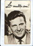 Romania-1971 Greeting Card Calendar With American Actor Robert Stack Film-2/scans - Formato Piccolo : 1971-80