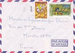 1976, NOUVELLE CALEDONIE,  LETTRE, NOUMEA Pour La FRANCE  /2299 - Storia Postale