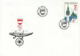 Czech Republic / FDC / 3 FDC / School / Kloster / Tower - Covers & Documents