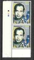 INDIA, 2007, Bimal Roy, Film Maker And Director,  Pair With Traffic Lights,  MNH, (**) - Nuevos
