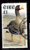 Ireland 1997 1 Pound Goose Issue #1040 - Usados